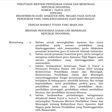 Kabar Gembira Guru ASN Bisa Mengajar di Sekolah Swasta